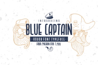 Blue Captain: A Bold Display Font for Business Branding