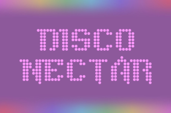 Disco Nectar: A Groovy Display Font for Editorial Design