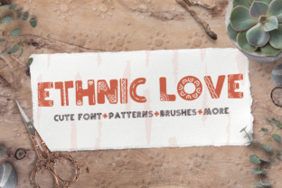 Ethnic Love: A Display Font for Editorial Soul