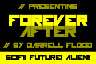 Forever After: A Futuristic Display Font for Web Design