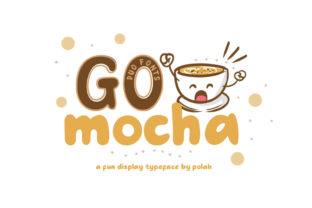Go Mocha: A Vibrant Display Typeface for Web Designers