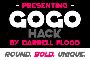 GoGo Hack: A Bold Display Font for Makers
