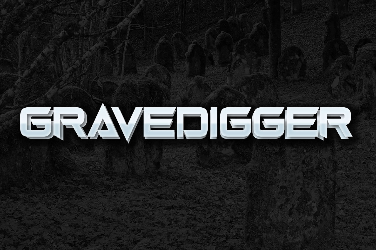 Gravedigger: A Bold Display Font for Campaigns