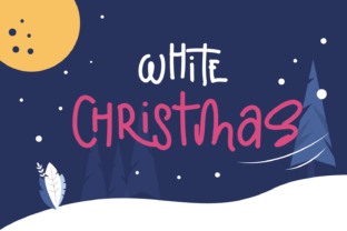 How the White Christmas Nighttime Field Font Can Elevate Your Small Business Brand