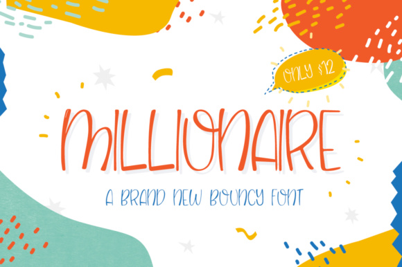 Millionaire: The Fun Display Font for Your Brand