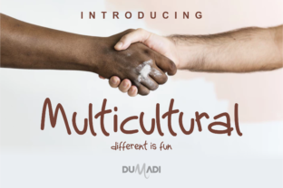 Multicultural: A Playful Display Font for Web Designers