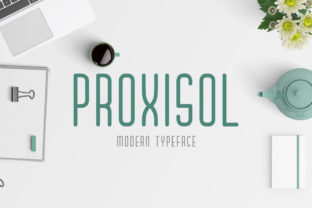 Proxisol: A Modern Display Font for Your Brand