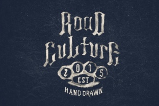 Road Culture: A Handmade Blackletter Display Font