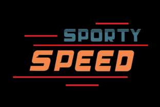 Sporty Speed: The Ultimate Display Font for Crafters