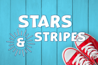 Stars Stripes: A Bold Display Font for Web Design