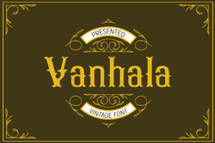 Vanhala: A Vintage Display Font That Elevates Editorial Design